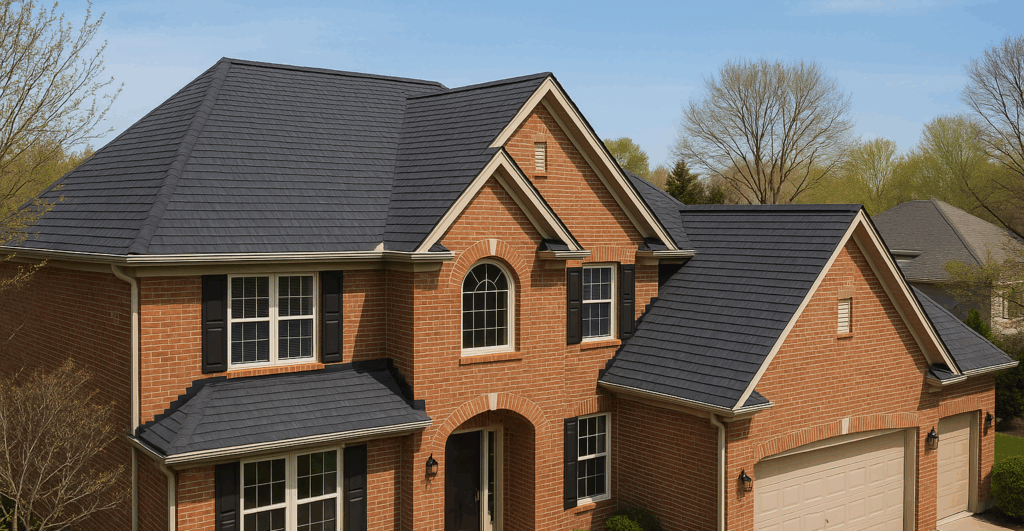 Beavercreek home with new shingled roof