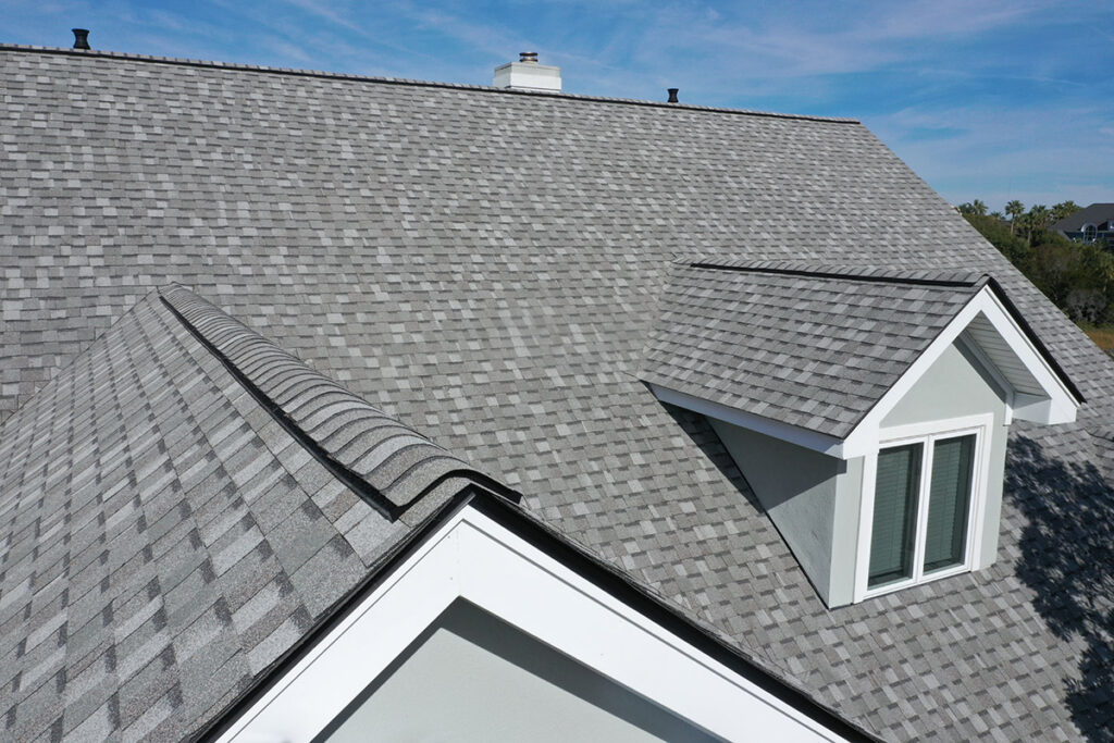 New asphalt shingle roof