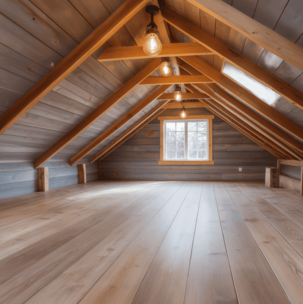 attic in beavercreek ohio home