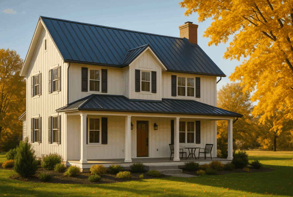 home with new roof in beavercreek ohio