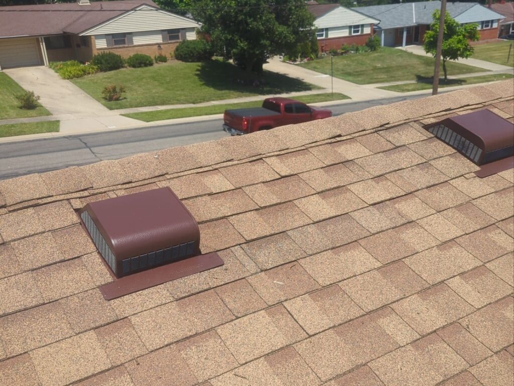 Asphalt shingle roof in beavercreek, ohio