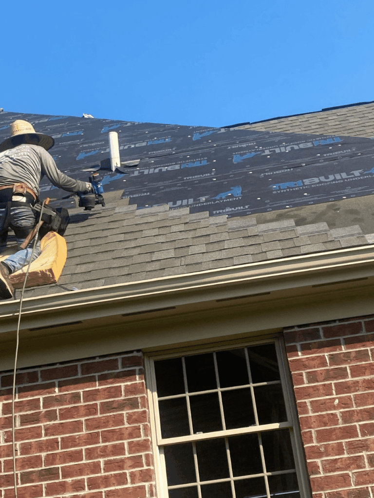 New roof installation on beavercreek, ohio home